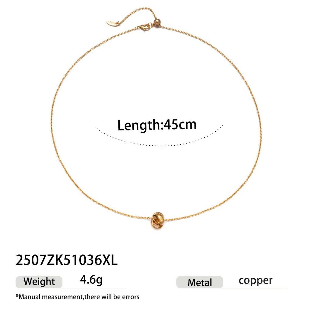 Necklace women's collarbone chain
