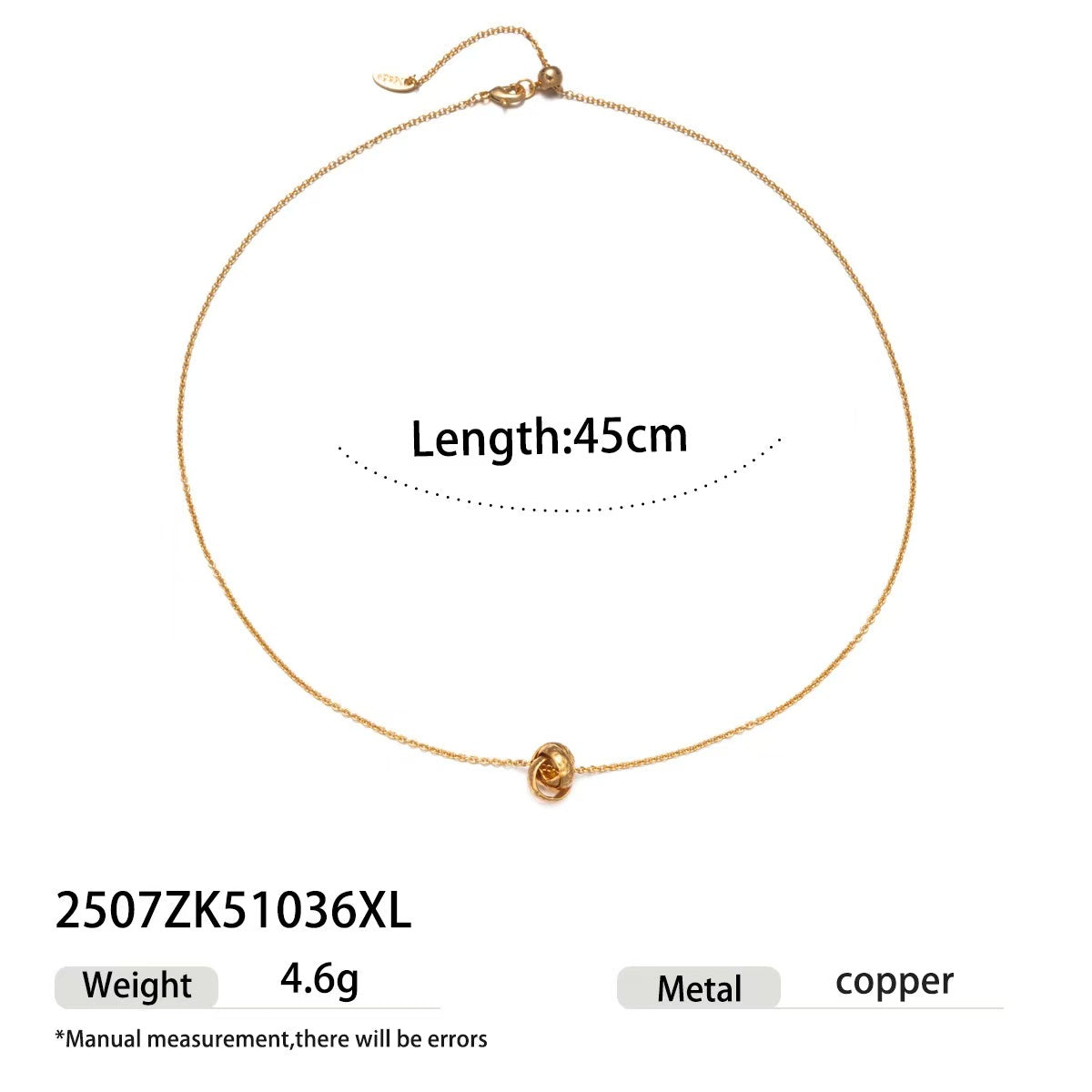 Necklace women's collarbone chain