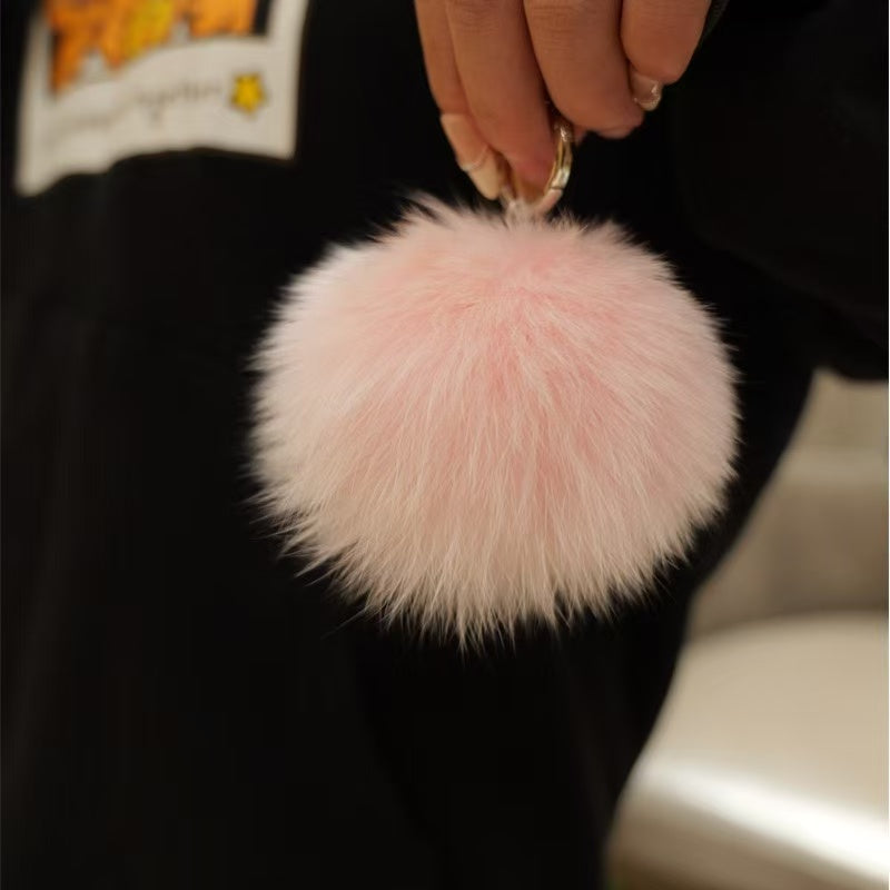 ぬいぐるみバッグチャームキーホルダー 心地よい冬用ソフトチャーム