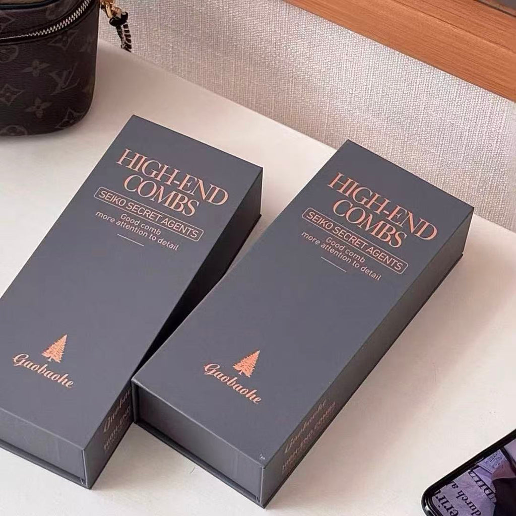 Tonis carbon fiber hair salon specific hair comb set hair