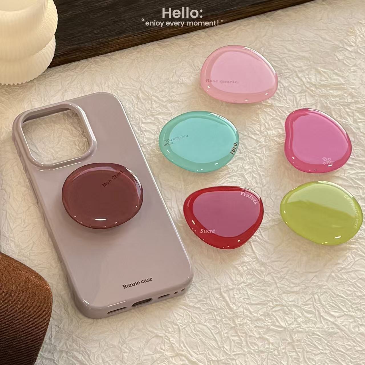 Classic popsocket metal enamel series magnetic holder retractable airbag magsafe phone popsocket