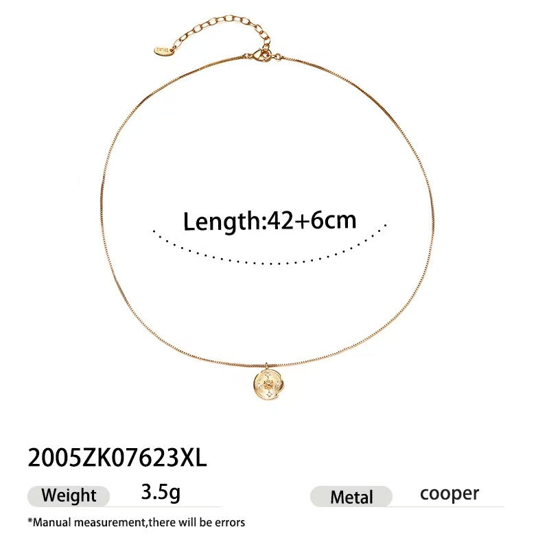 Necklace women's collarbone chain
