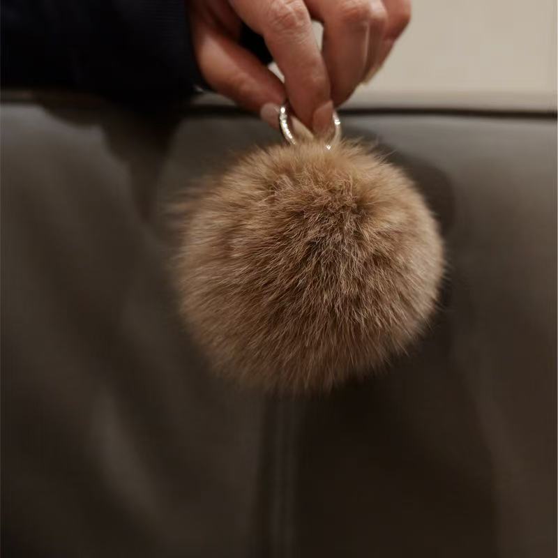 ぬいぐるみバッグチャームキーホルダー 心地よい冬用ソフトチャーム