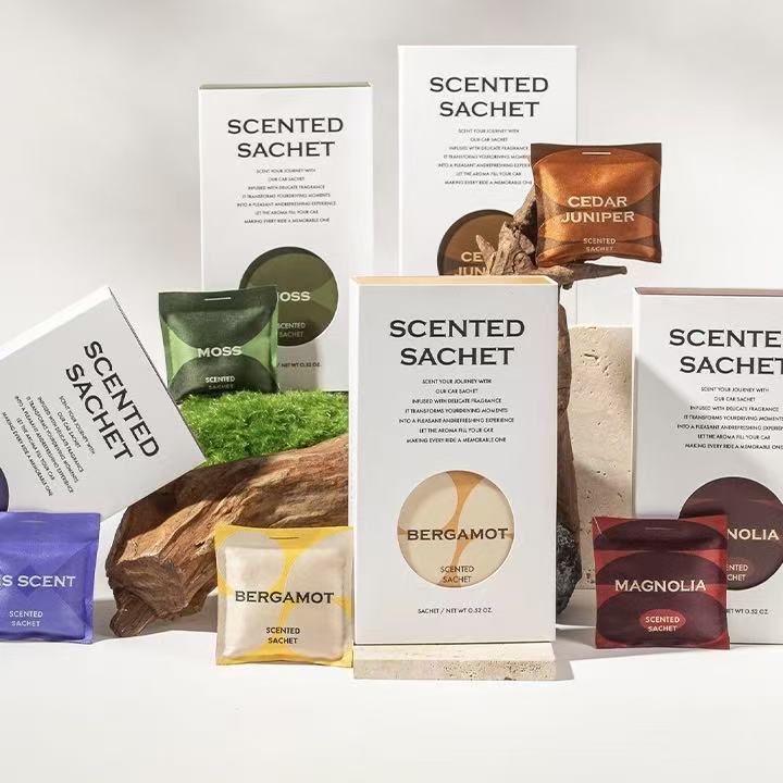 Perfume Scented Sachet Closet or car 4pcs