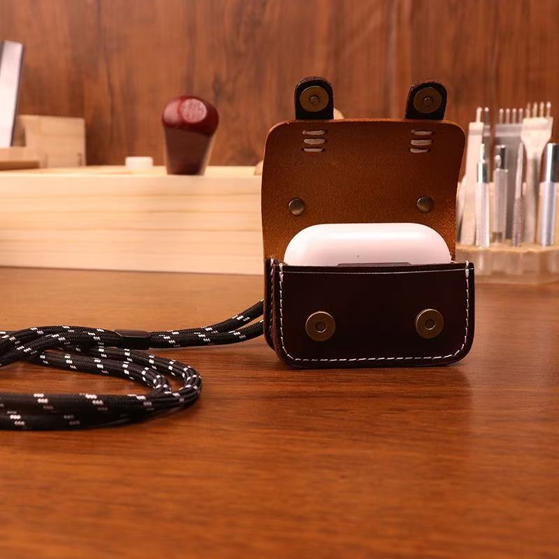 new mini charm bag cowhide versatile shoulder & crossbody pouch for earphone